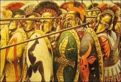 Les meilleurs intégreront les 300, troupe d'élite formant la garde royale faite de guerriers particulièrement efficaces et redoutables : quelle est cette formation ?