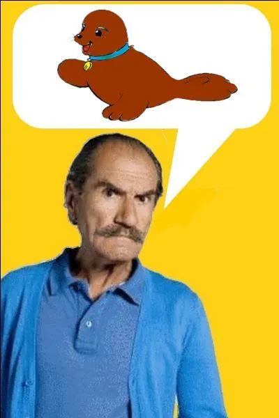 Dans les années 1980, de quelle couleur était "Bibifoc", le héros du dessin animé éponyme ?