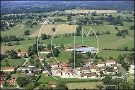 Commune rhônalpine, dans la Bresse, Béréziat se situe dans le département ...