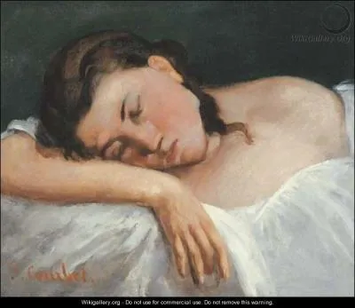 Qui a peint "Jeune fille dormant" ?