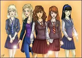 Quelles filles de Gryffondor ont pris l'habitude de déjeuner avec le professeur Trelawney ?