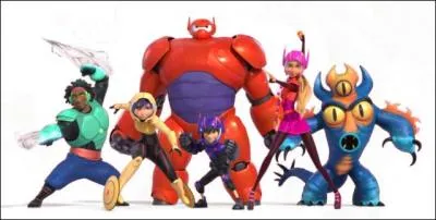 Quelles sont les origines de la plupart des "Nouveaux Héros", l'équipe qui forme Big Hero 6 ? Quelles sont les autres origines de Honey Lemon, uniquement dans la version originale du film ?