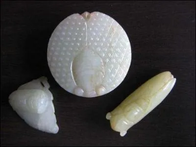 Qui se servait de ces cigales en jade et pourquoi ?