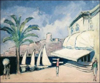 Qui a peint "Hiver à Cannes" ?