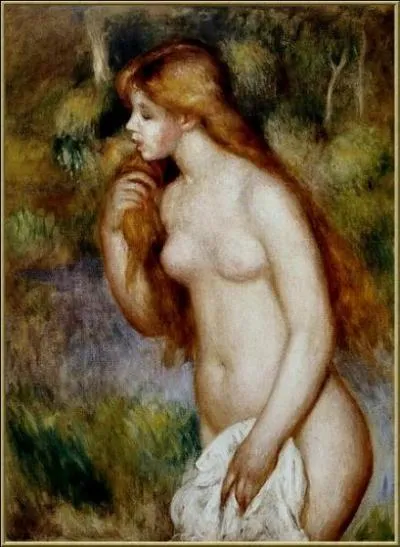 Qui a peint "Baigneuse debout" ?