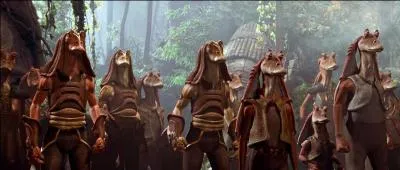 Où vivaient les Gungans ?