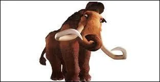 Quel est le nom de ce mammouth se trouvant dans l'Âge de glace ?