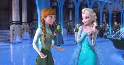 Elsa ne veuts plus parler à Anna.