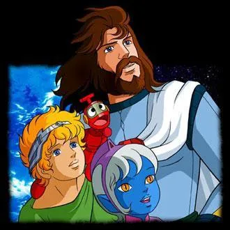 L'histoire se passe dans l'espace. Le héros se balade dans l'univers sur son vaisseau avec son équipage.