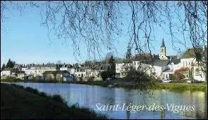 La commune Nivernaise de Saint-L&eacute;ger-des-Vignes se situe en r&eacute;gion ...