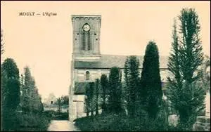 Je vous envoie une carte postale de cette commune française de la région Basse-Normandie : Moult.
