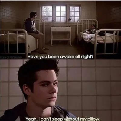 Pourquoi Stiles reste-t-il éveillé toute la nuit à Eichen House lors de la saison 3 ?