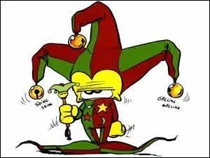 Une affreuse gouape est aussi traitée de ---- en langage populaire, et là, il ne s'agit pas simplement d'une personne malicieuse ou du bouffon du régiment.