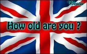 Vous pouvez ensuite donner votre âge. Quel âge avez-vous ? // How old are you ?