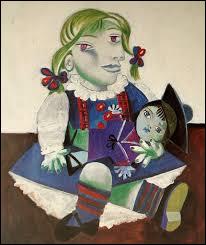 Qui a peint le tableau "Maya à la poupée" ?