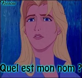 Je vous propose de finir avec celui qui tomba amoureux de Pocahontas. Malgré ce qu'il endura pour elle, elle le largua dès le second Disney pour aller avec un autre homme. Qui est-ce ?