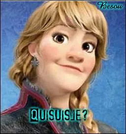 Connaissez-vous "Anna" de « La Reine des neiges » ? Elle tomba amoureuse de deux garçons. Le premier, Hans des Îles du Sud, n'était qu'un vulgaire imposteur, prêt à tout pour arracher le trône aux surs. Le second est celui faisant l'objet de l'image ci-contre. Quel est son prénom ?