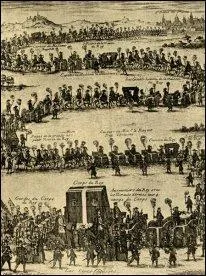  quelle date les funrailles du grand roi eurent-elles lieu ?