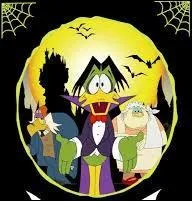 Ci-contre au premier plan, le Comte Mordicus, personnage d'une série animée diffusée de 1988 à 1993. De quel pays est originaire ce dessin animé ?