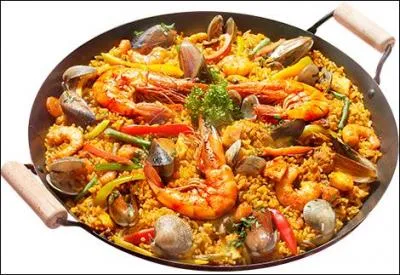 De quelle ville espagnole la paëlla est-elle originaire ?