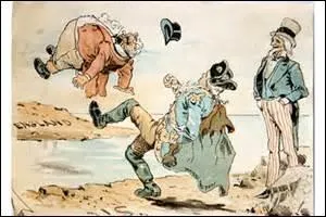 Qui se pointe là, avec des godillots cloutés, un type qui veut ----- de tous les irrévérencieux !