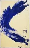 Quelle est cette uvre d'Yves Klein ?