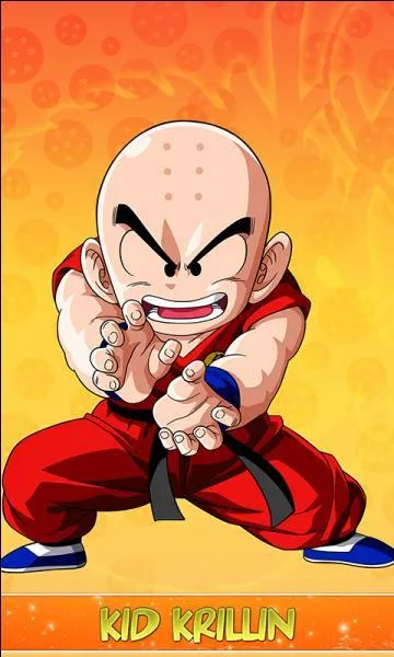 Combien de points a Krilin sur sa tête ?