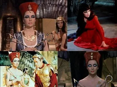 C'est un film « péplum » américain de 1963, il a été réalisé par Joseph L. Mankiewicz...
Elizabeth Taylor, Richard Burton, Rex Harrison, Roddy McDowall  font partie de la distribution. 
Nous sommes en 48 avant JC, une bataille vient de se terminer. Il se rend dans un pays d'Afrique en guerre, pour rétablir la paix. Il reçoit un cadeau de bienvenue très saignant.