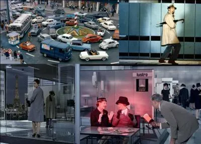 C'est une comédie franco-italienne de 1967, il a été réalisé par Jacques Tati.
Jacques Tati, Barbara Dennek, Jacqueline Lecomte font partie de la distribution. 
Un homme à l'imperméable cherche à rencontrer son patron. Il n'y arrivera pas. Il rencontrera, à la place, une jeune touriste américaine
Quel est ce film ?