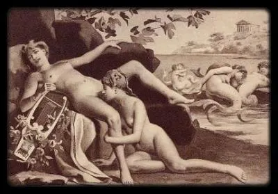 Sur quelle île, pouvait-on trouver l'expression la plus marquée de l'homosexualité féminine ?