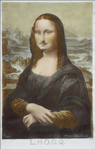 Quel artiste a pris ce tableau, vu en Q1, et l'a légèrement modifié pour réaliser un ready-made intitulé "L.H.O.O.Q" ?