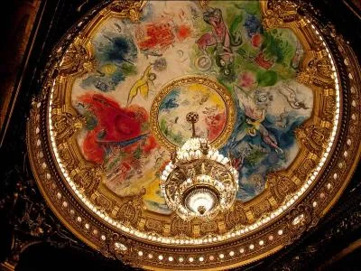 Qui a peint le plafond de l'Opéra Garnier ?