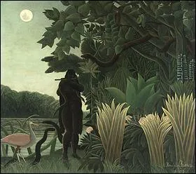 Qui a peint des tableaux comprenant des jungles, notamment dans "La Charmeuse de serpents" ?