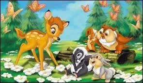 "Si tu n'es pas capable de dire un mot gentil, tu ne dis rien du tout." Cette réplique a été prononcée par :