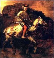 "Le Cavalier polonais" est un tableau réalisé par ...