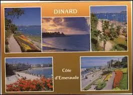 Station balnéaire bretonne, Dinard se situe sur ...