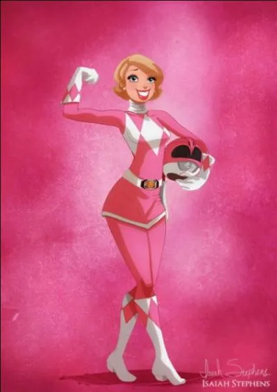 Comment s'appelle la meilleure amie de Tiana (La Princesse et la Grenouille), ici membre actif des Power Rangers ?