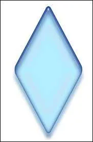 Quel est l'adjectif qui se rapporte au nom "losange" ?