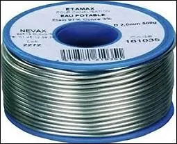 Quel usage fait-on du fil d'étain ?