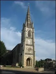 Voici l'église Saint-Georges de Birac-sur-Trec. Commune Lot-et-Garonnaise, elle se situe en région ...