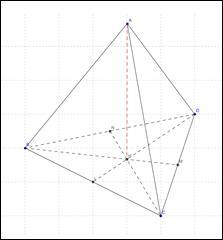 Combien y a-t-il de faces sur une pyramide à base triangulaire ?