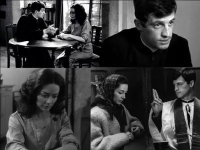 C'est une comédie dramatique de 1961, il a été réalisé par Jean-Pierre Melville.
Jean-Paul Belmondo, Emmanuelle Riva, Irène Tunc font partie de la distribution ! 
Un jeune homme de vocation rencontre une jeune femme désespérée. La confrontation d'idées la transformera
Quel est ce film ?