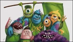 Dans « Monstres Academy », comment s'appelle cette équipe de monstres contenant le cyclope vert Bob et la terreur d'élite bleue Sully ?