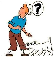 Son chien s'appelle Milou. Trouvez le nom de ce jeune reporter !