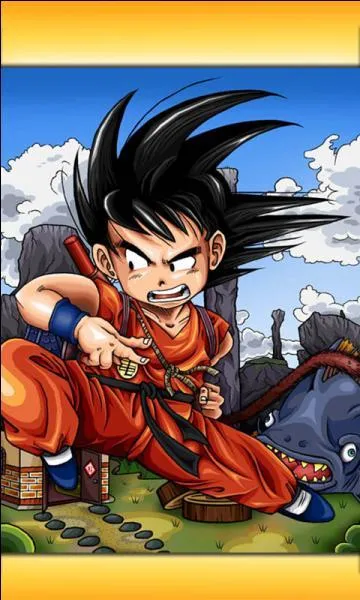 Où vivait Goku au début de l'histoire ?