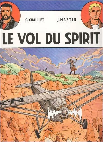Quel héros de bandes dessinées créé par Jacques Martin ( l'auteur de bandes dessinées, pas le célèbre présentateur) apparait dans cette bande dessinée, " Le Vol du Spirit".