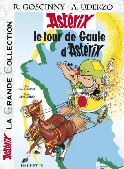 Combien d'étapes composent le tour de Gaule d'Astérix ?