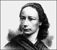 Louise Michel (ligne 3) : De quelle couleur (qui deviendra emblématique du mouvement anarchiste) était le jupon brandi en guise de drapeau par Louise Michel en 1883 ?
