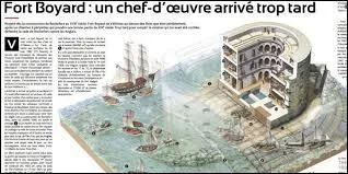 En quelle ann&eacute;e a d&eacute;but&eacute; la construction du Fort Boyard ?