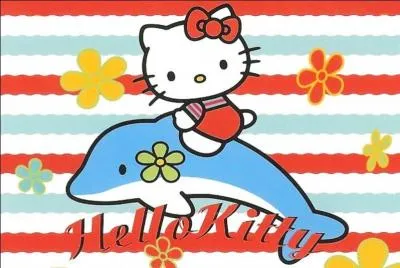 Kitty a-t-elle vraiment un dauphin, comme sur cette photo ?